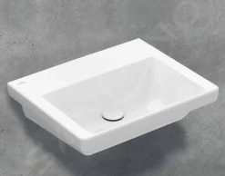 Villeroy & Boch Subway 3.0 - Wastafel 550x440 Mm, Zonder Overloop, Zonder Kraangat, Alpine Wit 4A705801 -Modern Badkamer Verkoop 0116f941d71257d51aa4c10b