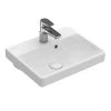 Villeroy & Boch Avento - Fontein 450x370 Mm, Met Overloop, 1 Kraangat, CeramicPlus, Alpine Wit 735845R1 -Modern Badkamer Verkoop 011a24604f4066c508a7d4d9 1