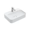 Villeroy & Boch Finion - Opzetwastafel Zonder Overloop, 600x445 Mm, Met Ceramicplus, Alpine Wit 414261R1