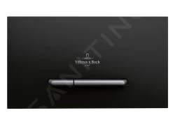 Villeroy & Boch ViConnect - WC-bedieningsplaat E300, Black Matt/Chrome Matt 922169AN -Modern Badkamer Verkoop 030f4c1b53f7d312696ccd2e