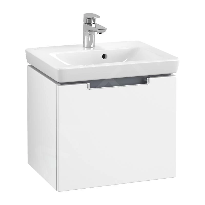 Villeroy & Boch Subway 2.0 - Wastafelkast, 485x420x379 Mm, 1 La, Mat Wit A68500MS 3 Villeroy & Boch Subway 2.0 - Wastafelkast, 485x420x379 Mm, 1 La, Mat Wit A68500MS