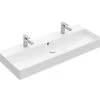Villeroy & Boch Memento 2.0 - Dubbele Meubelwastafel 1200x470 Mm, Met Overloop, 2 Kraangaten, Alpine Wit 4A22CK01 -Modern Badkamer Verkoop 0b1c6c8d7cc55e03abfbaae3 1