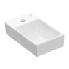 Villeroy & Boch Avento - Fontein 360x220 Mm, Zonder Overloop, Met Kraangat Links, CeramicPlus, Stone White 43003RRW -Modern Badkamer Verkoop 0d3f63a47bcdf9d8547f6f92