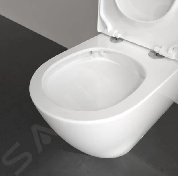 Villeroy & Boch Subway 3.0 - Duoblok Pot Viclean, TwistFlush, Alpine Wit 4672T001 5 Villeroy & Boch Subway 3.0 - Duoblok Pot Viclean, TwistFlush, Alpine Wit 4672T001 - Afbeelding 3