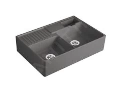 Villeroy & Boch Spoelbakken - Keramische Spoelbak 90x63 Cm, CeramicPlus, Grafiet 632391i4