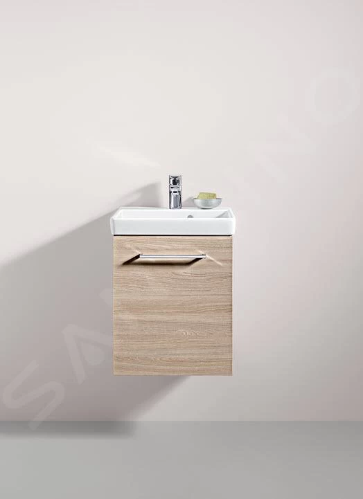 Villeroy & Boch Avento - Wastafelkast, 430x514x352 Mm, 1 Deur, Elm Impresso A88700PN 6 Villeroy & Boch Avento - Wastafelkast, 430x514x352 Mm, 1 Deur, Elm Impresso A88700PN - Afbeelding 4