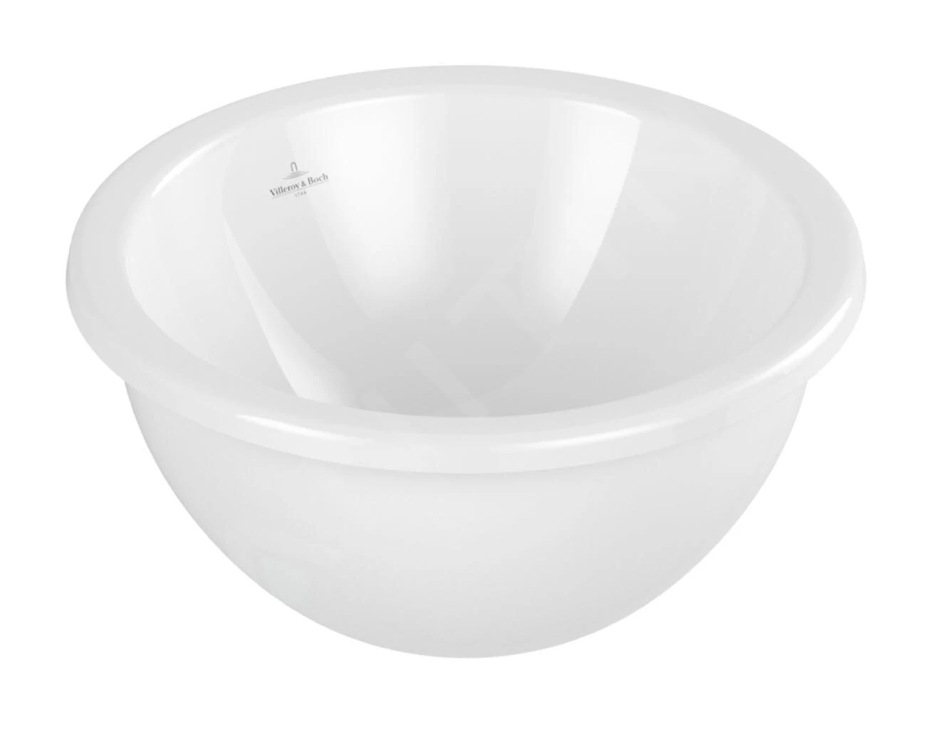 Villeroy & Boch Loop&Friends - Onderbouw Wastafel, Diameter 450 Mm, Zonder Overloop, Alpine Wit 4A600101 5 Villeroy & Boch Loop&Friends - Onderbouw Wastafel, Diameter 450 Mm, Zonder Overloop, Alpine Wit 4A600101 - Afbeelding 3