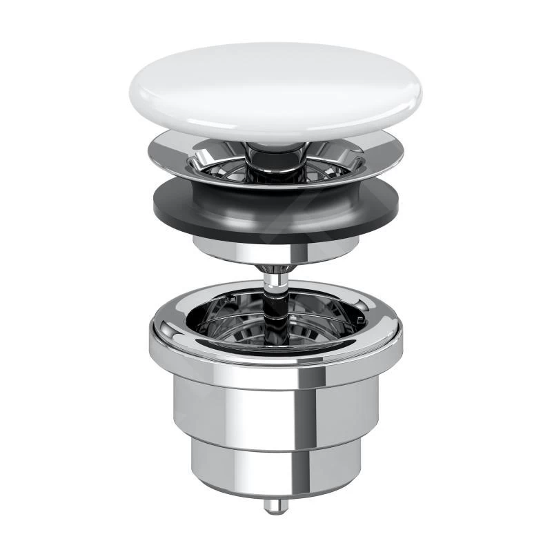 Villeroy & Boch Toebehoren - Niet-afsluitbare Afvoerplug, Alpine Wit 68080001 3 Villeroy & Boch Toebehoren - Niet-afsluitbare Afvoerplug, Alpine Wit 68080001