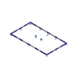 Villeroy & Boch Toebehoren - ViFrame Montageframe Voor Kleinformaat Douchebakken (tot 1000 X 1000) U91412100