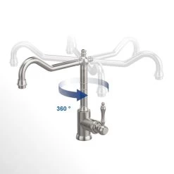 Villeroy & Boch Avia 2.0 - Keukenkraan, Roestvrij Staal 924000LC -Modern Badkamer Verkoop 2b4f0bb522916d812612d8ea 1