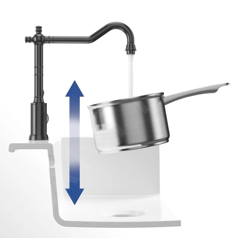 Villeroy & Boch Avia 2.0 - Keukenkraan, Antraciet 92400005 6 Villeroy & Boch Avia 2.0 - Keukenkraan, Antraciet 92400005 - Afbeelding 4