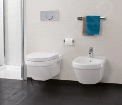 Villeroy & Boch Architectura - Wandcloset, Afvoer Achteraan, DirectFlush, AntiBac, CeramicPlus, Alpine Wit 5684R0T2 -Modern Badkamer Verkoop 2f687098876062a83d6e97c1