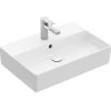 Villeroy & Boch Memento 2.0 - Meubelwastafel 500x420 Mm, Met Overloop, Kraangat, Alpine Wit 4A225G01 -Modern Badkamer Verkoop 3061ca9f2602f95f055bdfb6