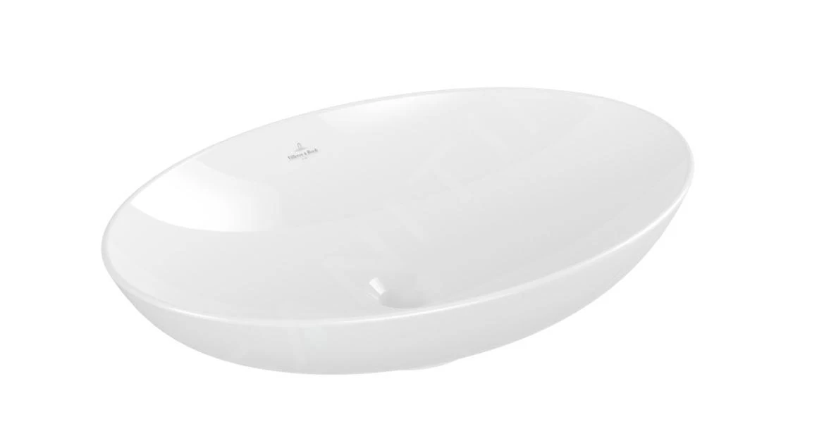 Villeroy & Boch Loop&Friends - Opzetwastafel, 620x420 Mm, Met Overloop, Alpine Wit 4A480001 5 Villeroy & Boch Loop&Friends - Opzetwastafel, 620x420 Mm, Met Overloop, Alpine Wit 4A480001 - Afbeelding 3