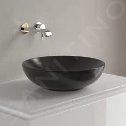 Villeroy & Boch Loop&Friends - Opzetwastafel, Diameter 420 Mm, Met Overloop, CeramicPlus, Ebony 4A4600S5 -Modern Badkamer Verkoop 36aec317ba5c77a4e5f403c9