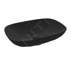 Villeroy & Boch Loop&Friends - Opzetwastafel, 620x420 Mm, Zonder Overloop, CeramicPlus, Ebony 4A5001S5 -Modern Badkamer Verkoop 3708b090b2bff565f2944296