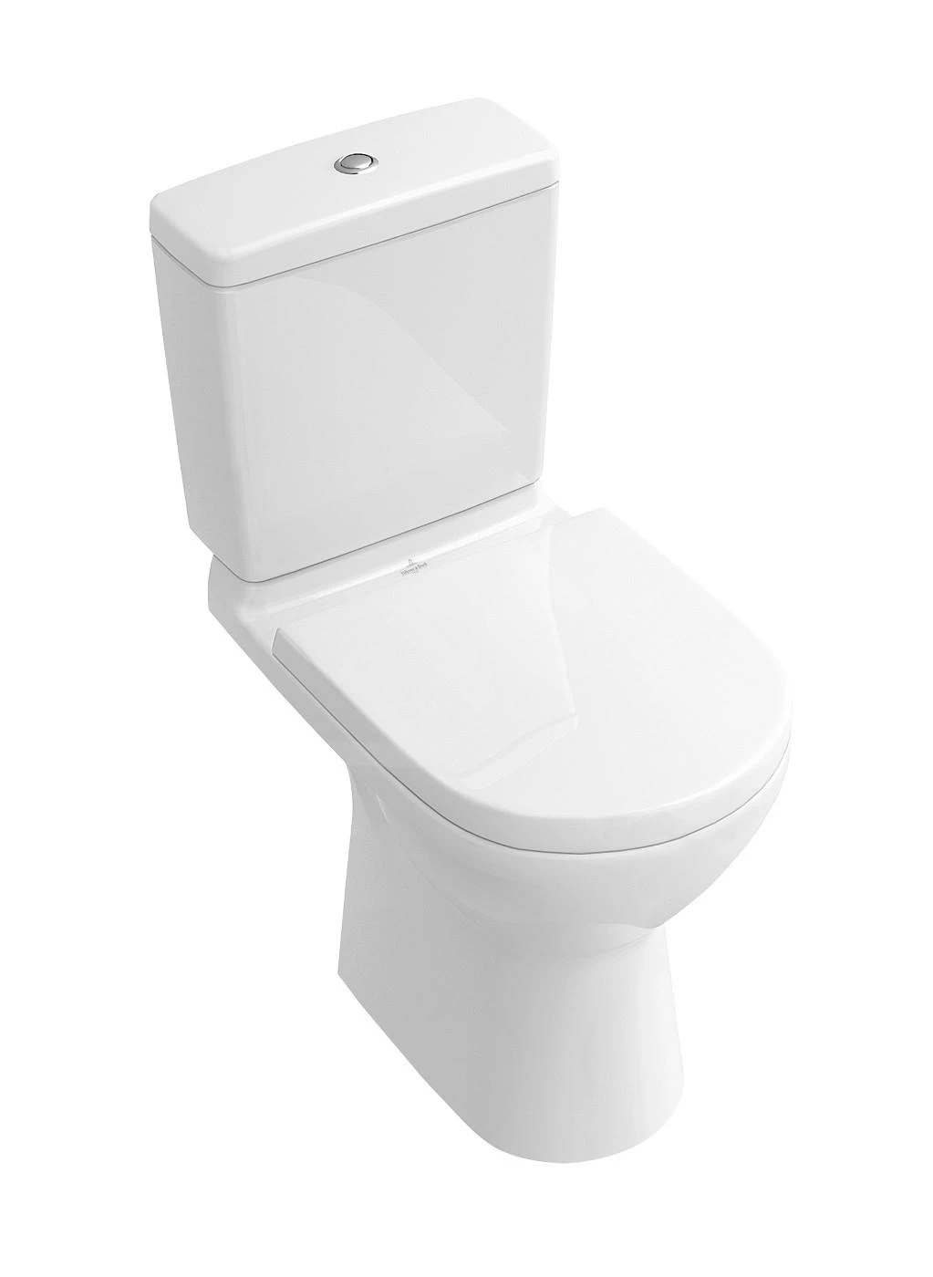 Villeroy & Boch O.novo - Staande Toiletpot, Afvoer Achteraan, DirectFlush, Alpine Wit 5661R001 3 Villeroy & Boch O.novo - Staande Toiletpot, Afvoer Achteraan, DirectFlush, Alpine Wit 5661R001