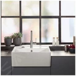 Villeroy & Boch Spoelbakken - Keramische Spoelbak 630x595 Mm Incl. Afvoergarnituur, CeramicPlus, Alpine Wit 632061R1 10 Villeroy & Boch Spoelbakken - Keramische Spoelbak 630x595 Mm Incl. Afvoergarnituur, CeramicPlus, Alpine Wit 632061R1 -Modern Badkamer Verkoop 37be37737638dc760befb94f