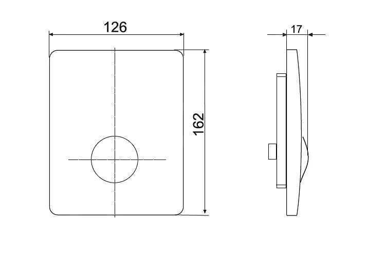 Villeroy & Boch ViConnect - Urinoir-bedieningspaneel 100SU, Wit 92194468 4 Villeroy & Boch ViConnect - Urinoir-bedieningspaneel 100SU, Wit 92194468 - Afbeelding 2