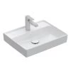 Villeroy & Boch Collaro - Fontein 500x400 Mm, Zonder Overloop, 1 Kraangat, Alpine Wit 43345101 1 Villeroy & Boch Collaro - Fontein 500x400 Mm, Zonder Overloop, 1 Kraangat, Alpine Wit 43345101 -Modern Badkamer Verkoop 41b886c6f721dea7b3b80e90