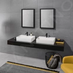 Villeroy & Boch Memento 2.0 - Opzetwastafel 600x420 Mm, Zonder Overloop, Met Kraangat, CeramicPlus, Alpine Wit 4A0761R1 -Modern Badkamer Verkoop 471851dd6050446ca86d6cde