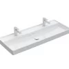 Villeroy & Boch Collaro - Meubelwastafel 1200x470 Mm, Zonder Overloop, 2 Kraangaten, Alpine Wit 4A33C101 -Modern Badkamer Verkoop 47ac29b55f09654a0f178de2