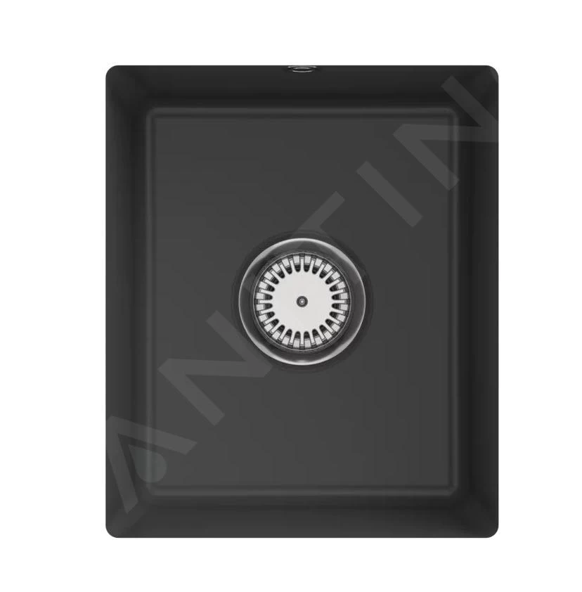 Villeroy & Boch Subway 45 - Keramische Spoelbak 38x44 Cm, CeramicPlus, Grafiet 332401i4 3 Villeroy & Boch Subway 45 - Keramische Spoelbak 38x44 Cm, CeramicPlus, Grafiet 332401i4