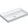 Villeroy & Boch Collaro - Meubelwastafel 800x470 Mm, Zonder Overloop, Zonder Kraangat, CeramicPlus, Stone White 4A3383RW