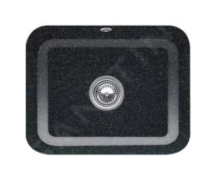 Villeroy & Boch Cisterna 60C - Keramische Spoelbak 55x44 Cm, CeramicPlus, Chromiet 670601J0