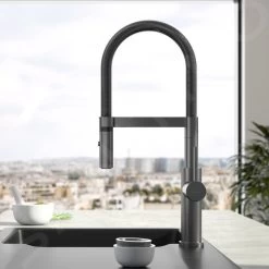 Villeroy & Boch Steel Expert 2.0 - Keukenkraan Met Flexibele Uitloop En Uittrekbare Sproeikop, Antraciet 92800005 19 Villeroy & Boch Steel Expert 2.0 - Keukenkraan Met Flexibele Uitloop En Uittrekbare Sproeikop, Antraciet 92800005 -Modern Badkamer Verkoop 5874fcbc81e10d1a9e966e78