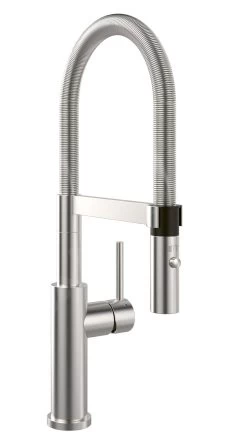 Villeroy & Boch Steel Expert 2.0 - Keukenkraan Met Flexibele Uitloop En Uittrekbare Sproeikop, Roestvrij Staal 928000LC