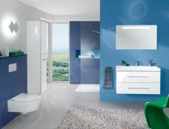Villeroy & Boch Avento - Hoge Badkamerkast, 350x1760x372 Mm, 2 Deuren, Crystal White A89400B4 -Modern Badkamer Verkoop 59933575d5ff10a6daed054c 1