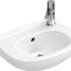 Villeroy & Boch O.novo - Compact Fontein, 360x275 Mm, Met Overloop, Zonder Kraangat, CeramicPlus, Alpine Wit 536036R1 -Modern Badkamer Verkoop 62a44e4dcddd762469d82213