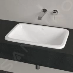 Villeroy & Boch Loop&Friends - Inbouw Wastafel 600x405 Mm, Met Overloop, Ceramicplus, Wit 614500R1 -Modern Badkamer Verkoop 62b90455e3caad48b6c45588 1