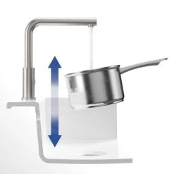 Villeroy & Boch Steel Shower - Keukenkraan Met Uittrekbare Sproeikop, Rvs 969701LC -Modern Badkamer Verkoop 64657e0366dbf2a9fa74b5c3 1