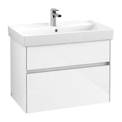 Villeroy & Boch Collaro - Wastafelonderkast, 754x546x444 Mm, 2 Laden, Glossy White C01000DH