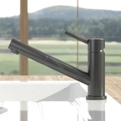 Villeroy & Boch Como - Keukenkraan Met Uittrekbare Sproeikop, Antraciet 92520005 -Modern Badkamer Verkoop 69005f883defb3b13c6e0236