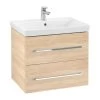 Villeroy & Boch Avento - Wastafelkast, 630x514x452 Mm, 2 Laden, Elm Impresso A89000PN -Modern Badkamer Verkoop 690e44ac1f9f0b527c76e725