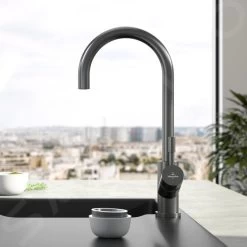 Villeroy & Boch Umbrella - Keukenkraan, Antraciet 92530005 -Modern Badkamer Verkoop 692e06f5a62b1ae3fd8fed3c