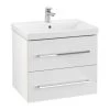 Villeroy & Boch Avento - Wastafelkast, 630x514x452 Mm, 2 Laden, Crystal White A89000B4 -Modern Badkamer Verkoop 70bacb9a771a2e8e0b366722