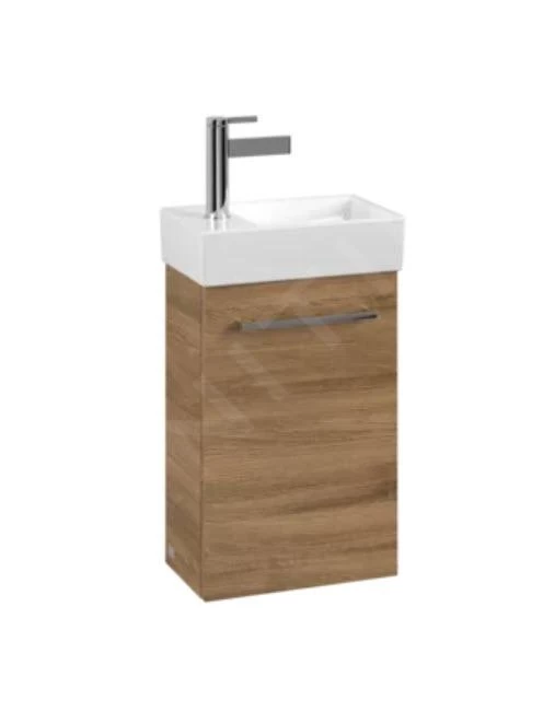 Villeroy & Boch Avento - Wastafelonderkast, 340x514x202 Mm, 1 Deur, Oak Kansas A87600RH 3 Villeroy & Boch Avento - Wastafelonderkast, 340x514x202 Mm, 1 Deur, Oak Kansas A87600RH