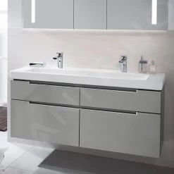 Villeroy & Boch Subway 2.0 - Meubelwastafel 1300x470 Mm, Met Overloop, Met 2 Kraangaten, Wit 7176D201 -Modern Badkamer Verkoop 715e9870516fe7f5c5257d9f 1