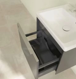 Villeroy & Boch Subway 3.0 - Wastafelonderkast, 473x429x408 Mm, 1 Lade, Grafiet C58000VR -Modern Badkamer Verkoop 7947131a90138eb172d176d7