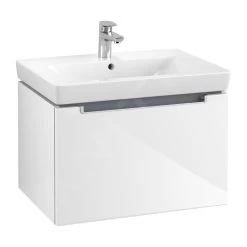 Villeroy & Boch Subway 2.0 - Wastafelkast, 637x420x454 Mm, 1 La, Glossy White A68800DH