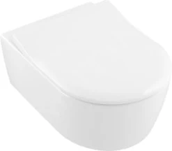 Villeroy & Boch Avento - WC-zitting SlimSeat, SoftClose, Alpine Wit 9M87S101 -Modern Badkamer Verkoop 7b1c8e4d5398eb06469a5147