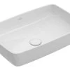 Villeroy & Boch Artis - Waskom Op Blad, 580x380 Mm, CeramicPlus, Stone White 417258RW