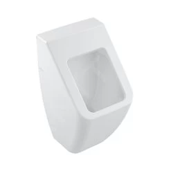 Villeroy & Boch Venticello - Afzuigurinoir Zonder Deksel, Met Verdekte Toevoer, DirectFlush, CeramicPlus, Stone White 5504R1RW
