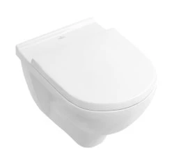 Villeroy & Boch O.novo - ViConnect Voorwandinstallatie Set, Toiletpot Inclusief Wcbril, DirectFlush, SoftClosing, E200 Spoelknop, Wit 5660D301 -Modern Badkamer Verkoop 7f549c374659fb462226023e