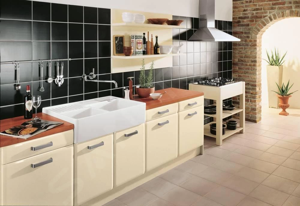 Villeroy & Boch Spoelbakken - Keramische Spoelbak 90x63 Cm, CeramicPlus, Snow White 632391KG 7 Villeroy & Boch Spoelbakken - Keramische Spoelbak 90x63 Cm, CeramicPlus, Snow White 632391KG - Afbeelding 5