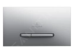 Villeroy & Boch ViConnect - WC-bedieningsplaat, Chroom Mat 92218069